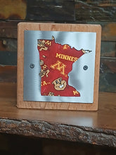 University of Minnesota Gophers Sign, Minnesota College Football Decor, Cedar and Steel Gopher Fan Gift, U of M Sports Decor